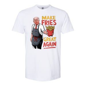 Make Fries Great Again Viral Doanld Trump Meme Softstyle CVC T-Shirt