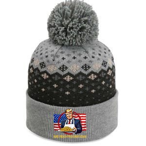 Make Fries Great Again Donald Trump The Baniff Cuffed Pom Beanie