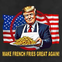 Make Fries Great Again Donald Trump Cool Comfort Performance Bucket Hat