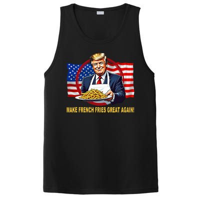 Make Fries Great Again Donald Trump PosiCharge Competitor Tank