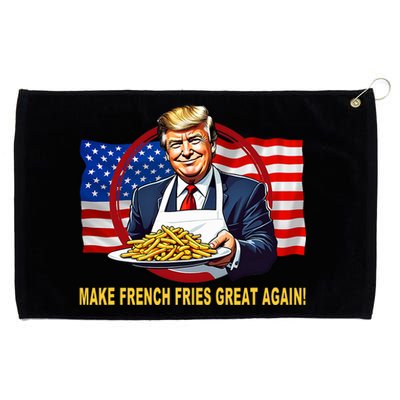 Make Fries Great Again Donald Trump Grommeted Golf Towel