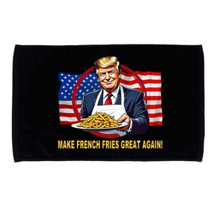 Make Fries Great Again Donald Trump Microfiber Hand Towel