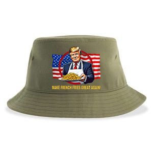 Make Fries Great Again Donald Trump Sustainable Bucket Hat