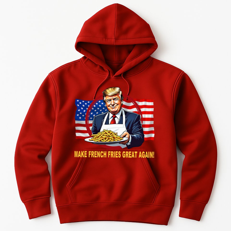 Make Fries Great Again Donald Trump Hoodie