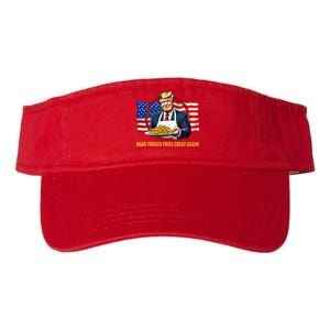 Make Fries Great Again Donald Trump Valucap Bio-Washed Visor