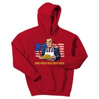 Make Fries Great Again Donald Trump Kids Hoodie