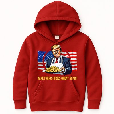 Make Fries Great Again Donald Trump Kids Hoodie