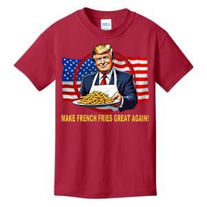 Make Fries Great Again Donald Trump Kids T-Shirt