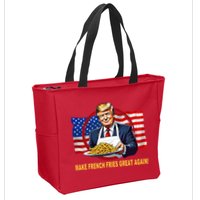 Make Fries Great Again Donald Trump Zip Tote Bag