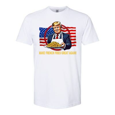 Make Fries Great Again Donald Trump Softstyle® CVC T-Shirt