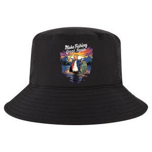 Make Fishing Great Angler Gift Cool Comfort Performance Bucket Hat