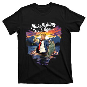 Make Fishing Great Angler Gift T-Shirt