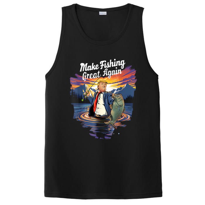 Make Fishing Great Angler Gift PosiCharge Competitor Tank