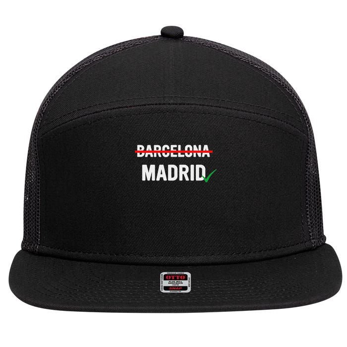 Maga Flag Gray And Red Distressed American Flag 7 Panel Mesh Trucker Snapback Hat