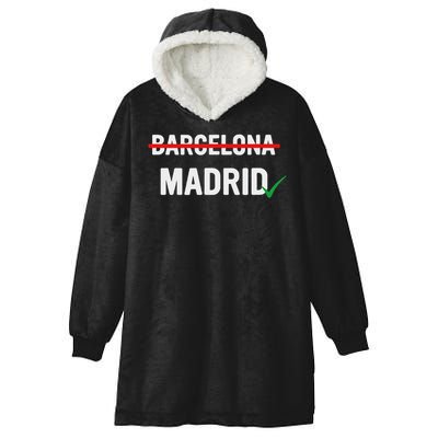 Maga Flag Gray And Red Distressed American Flag Hooded Wearable Blanket