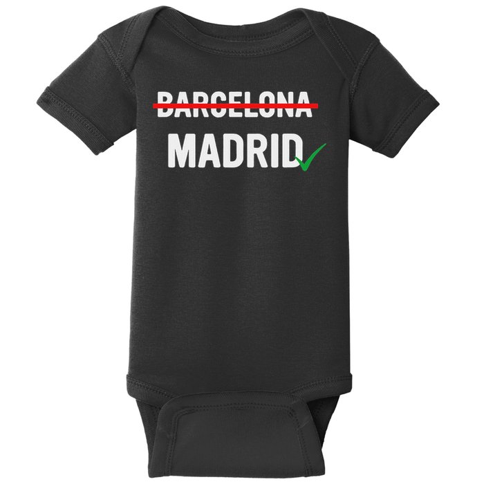 Maga Flag Gray And Red Distressed American Flag Baby Bodysuit