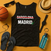 Maga Flag Gray And Red Distressed American Flag Tank Top