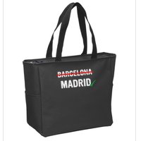 Maga Flag Gray And Red Distressed American Flag Zip Tote Bag