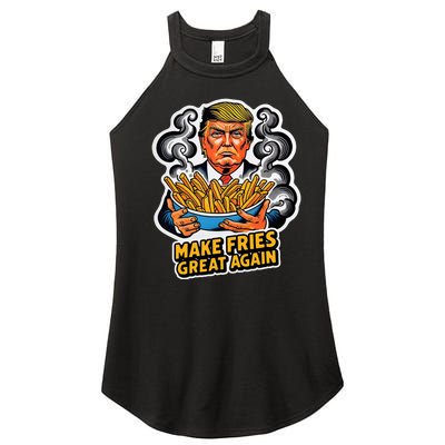 Make Fries Great Again Women's Perfect Tri Rocker Tank