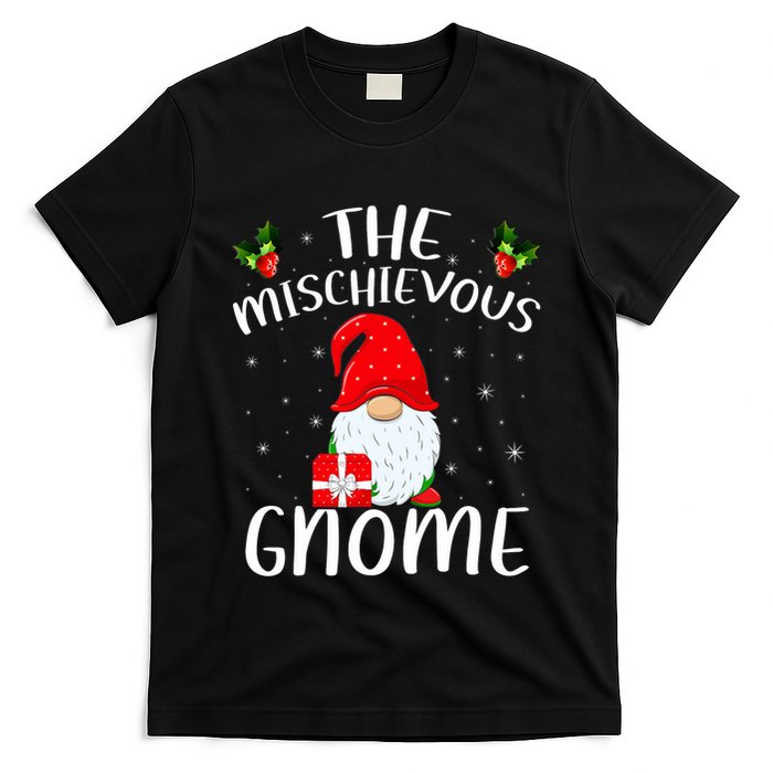 Matching Family Group Christmas The Mischievous Gnome T-Shirt
