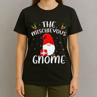 Matching Family Group Christmas The Mischievous Gnome T-Shirt