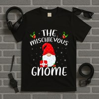 Matching Family Group Christmas The Mischievous Gnome T-Shirt