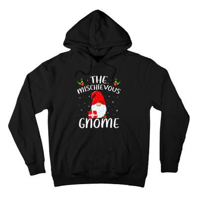 Matching Family Group Christmas The Mischievous Gnome Tall Hoodie