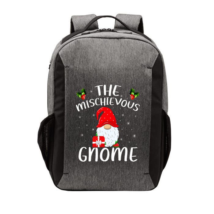Matching Family Group Christmas The Mischievous Gnome Vector Backpack