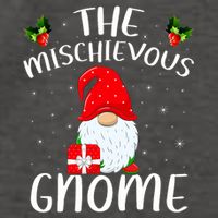 Matching Family Group Christmas The Mischievous Gnome Vector Backpack