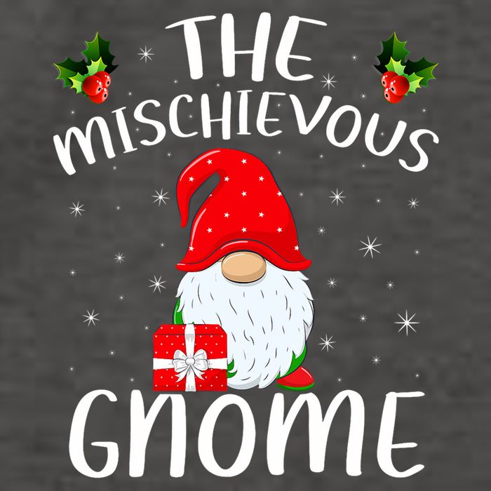 Matching Family Group Christmas The Mischievous Gnome Vector Backpack