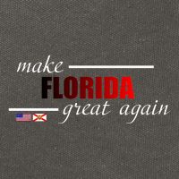 Make Florida Great Again Cotton Canvas Backpack