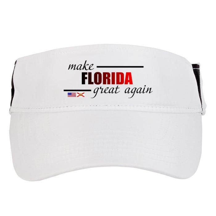 Make Florida Great Again Adult Drive Performance Visor