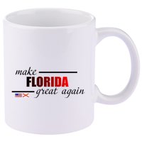 Make Florida Great Again 11oz C Handle Ceramic Mug