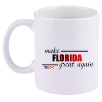 Make Florida Great Again 11oz C Handle Ceramic Mug