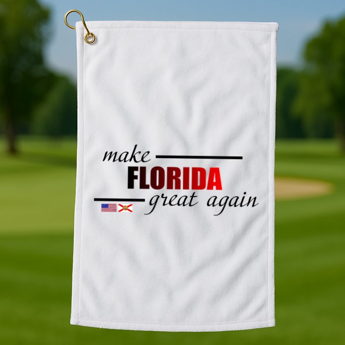 Make Florida Great Again Golf Towel