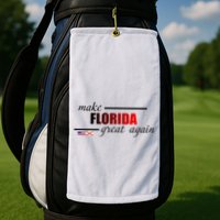 Make Florida Great Again Golf Towel
