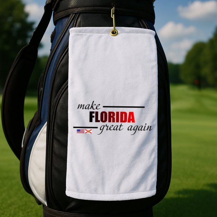 Make Florida Great Again Golf Towel