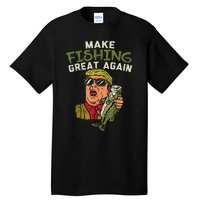 Make Fishing Great Again Trump Tall T-Shirt