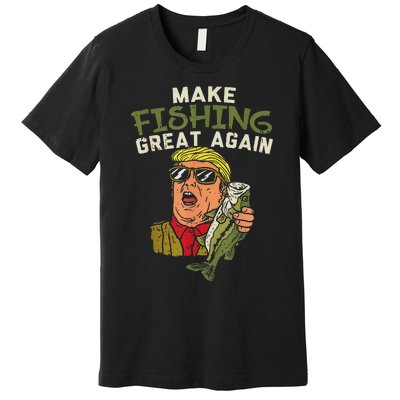 Make Fishing Great Again Trump Premium T-Shirt