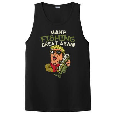 Make Fishing Great Again Trump PosiCharge Competitor Tank