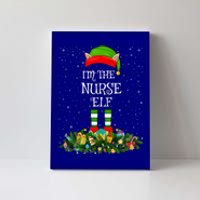 Matching Family Group Im The Nurse Elf Christmas Gift Canvas