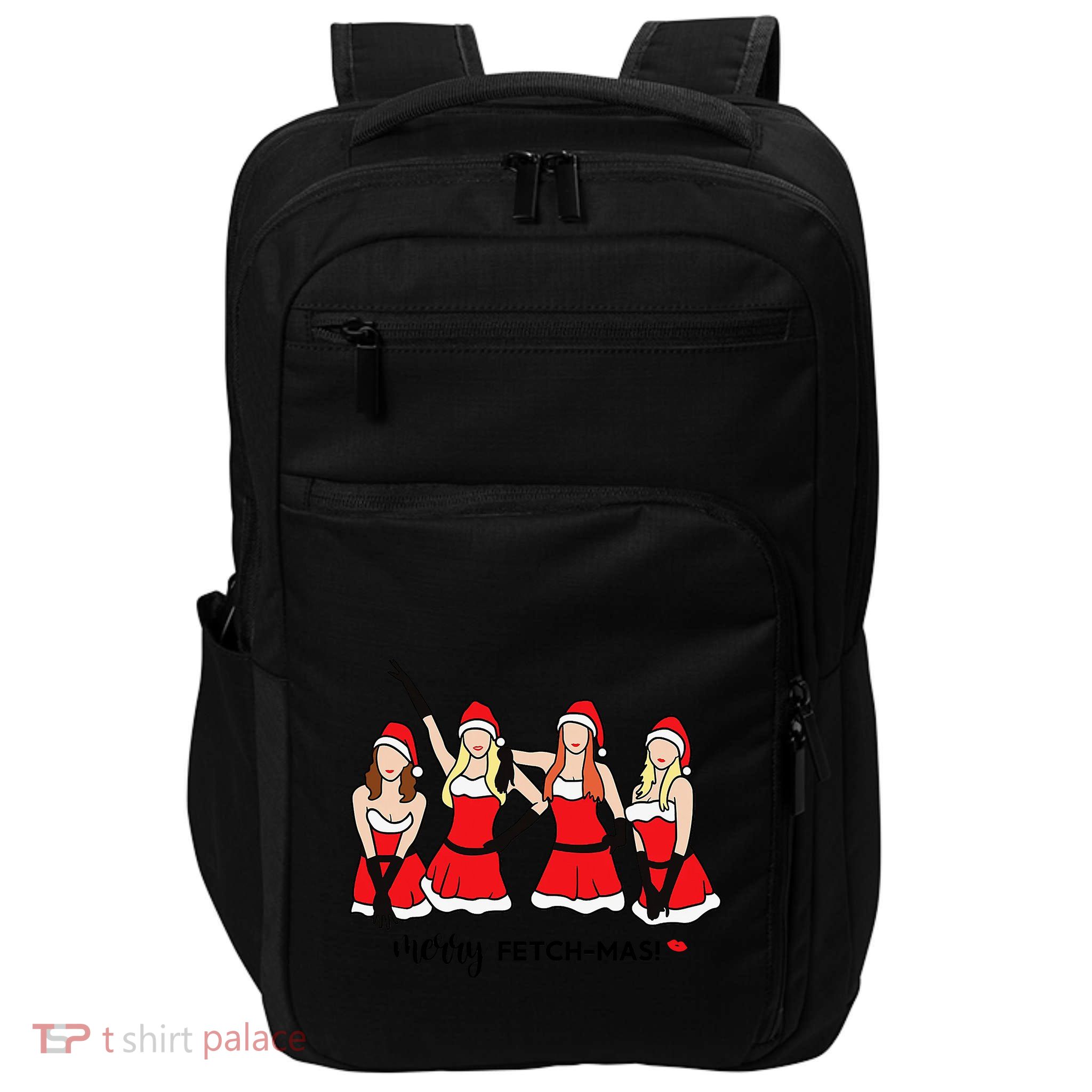 Merry Fetchmas Girls Inspired I'm Cool Mommy Meangirls Christmas Impact Tech Backpack