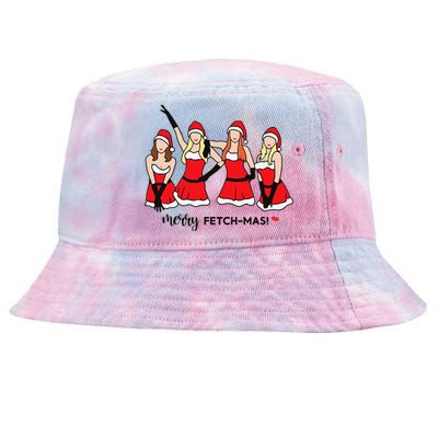 Merry Fetchmas Girls Inspired I'm Cool Mommy Meangirls Christmas Tie-Dyed Bucket Hat