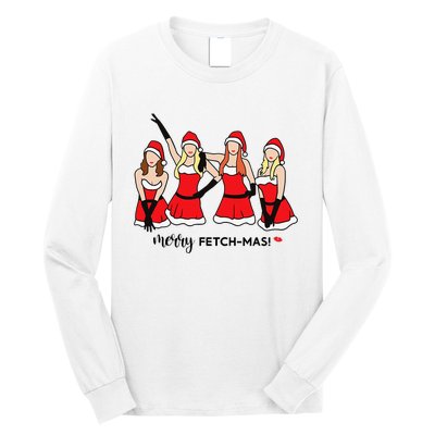 Merry Fetchmas Girls Inspired I'm Cool Mommy Meangirls Christmas Long Sleeve Shirt