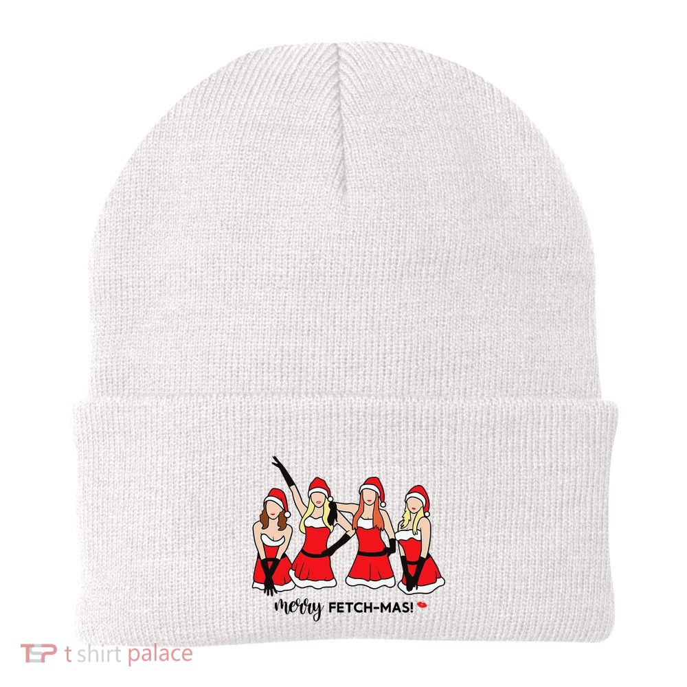 Merry Fetchmas Girls Inspired I'm Cool Mommy Meangirls Christmas Beanie
