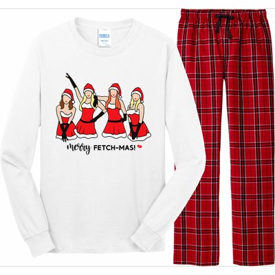 Merry Fetchmas Girls Inspired I'm Cool Mommy Meangirls Christmas Long Sleeve Pajama Set