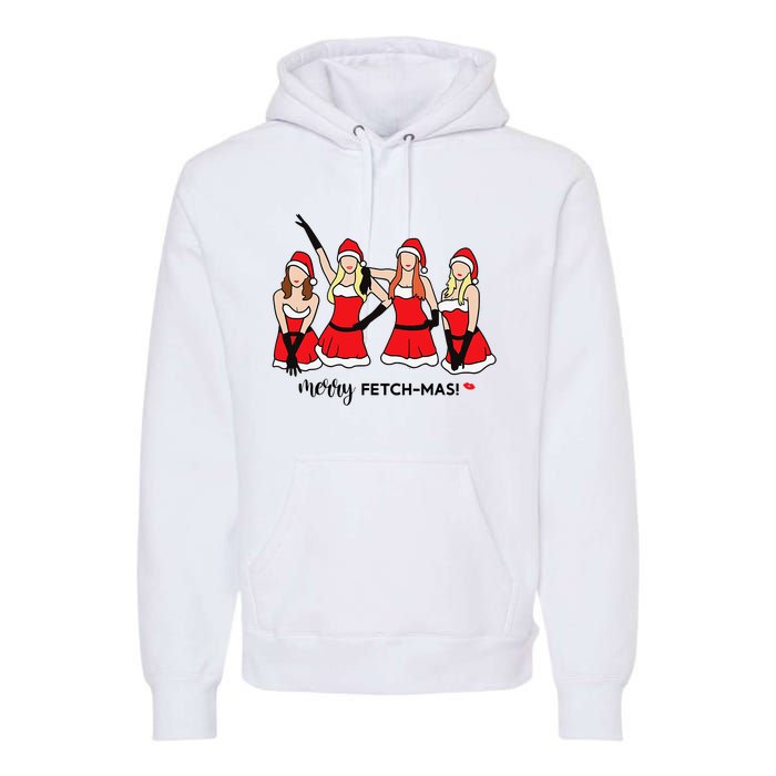 Merry Fetchmas Girls Inspired I'm Cool Mommy Meangirls Christmas Premium Hoodie