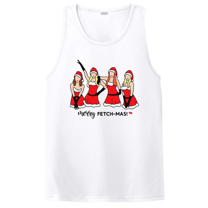 Merry Fetchmas Girls Inspired I'm Cool Mommy Meangirls Christmas PosiCharge Competitor Tank