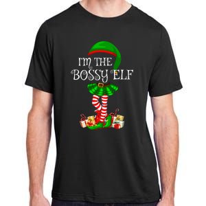 Matching Family Group IM The Bossy Elf Christmas Adult ChromaSoft Performance T-Shirt