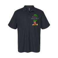 Matching Family Group IM The Bossy Elf Christmas Softstyle Adult Sport Polo